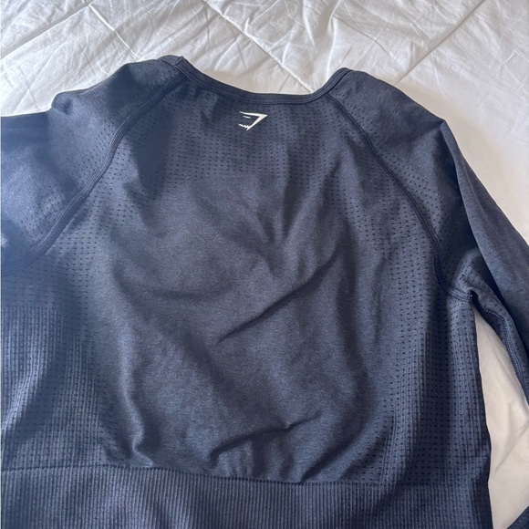 Gimmicks by BKE Black Long Sleeve Cropped Top - Picture 5 of 5